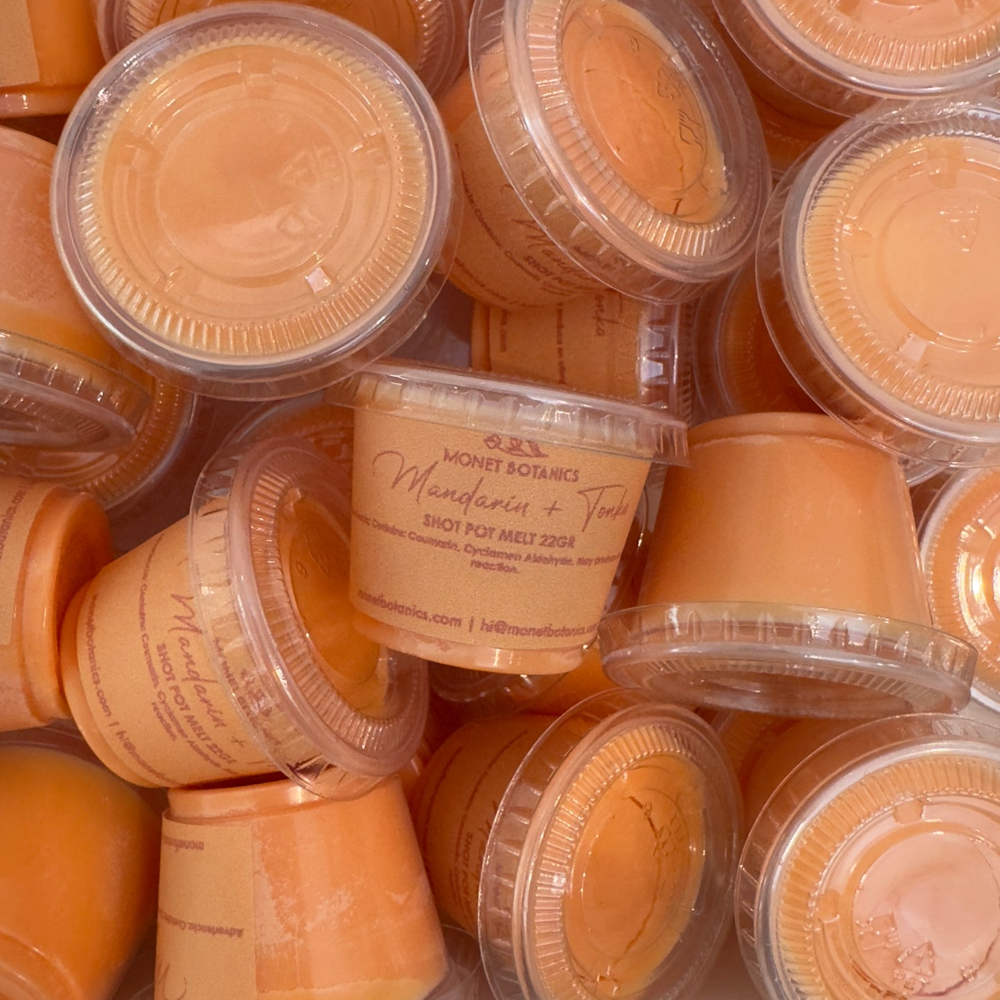 Mandarin + Tonka 22gr Shot Pot Melt