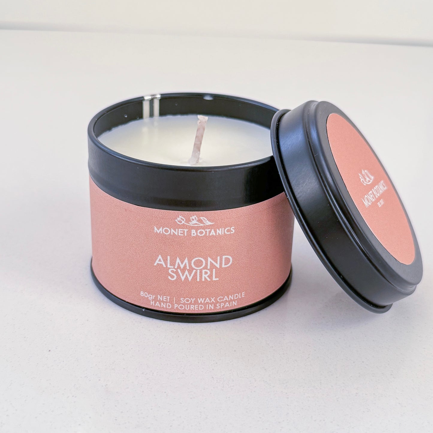 Almond Swirl 80gr Vela