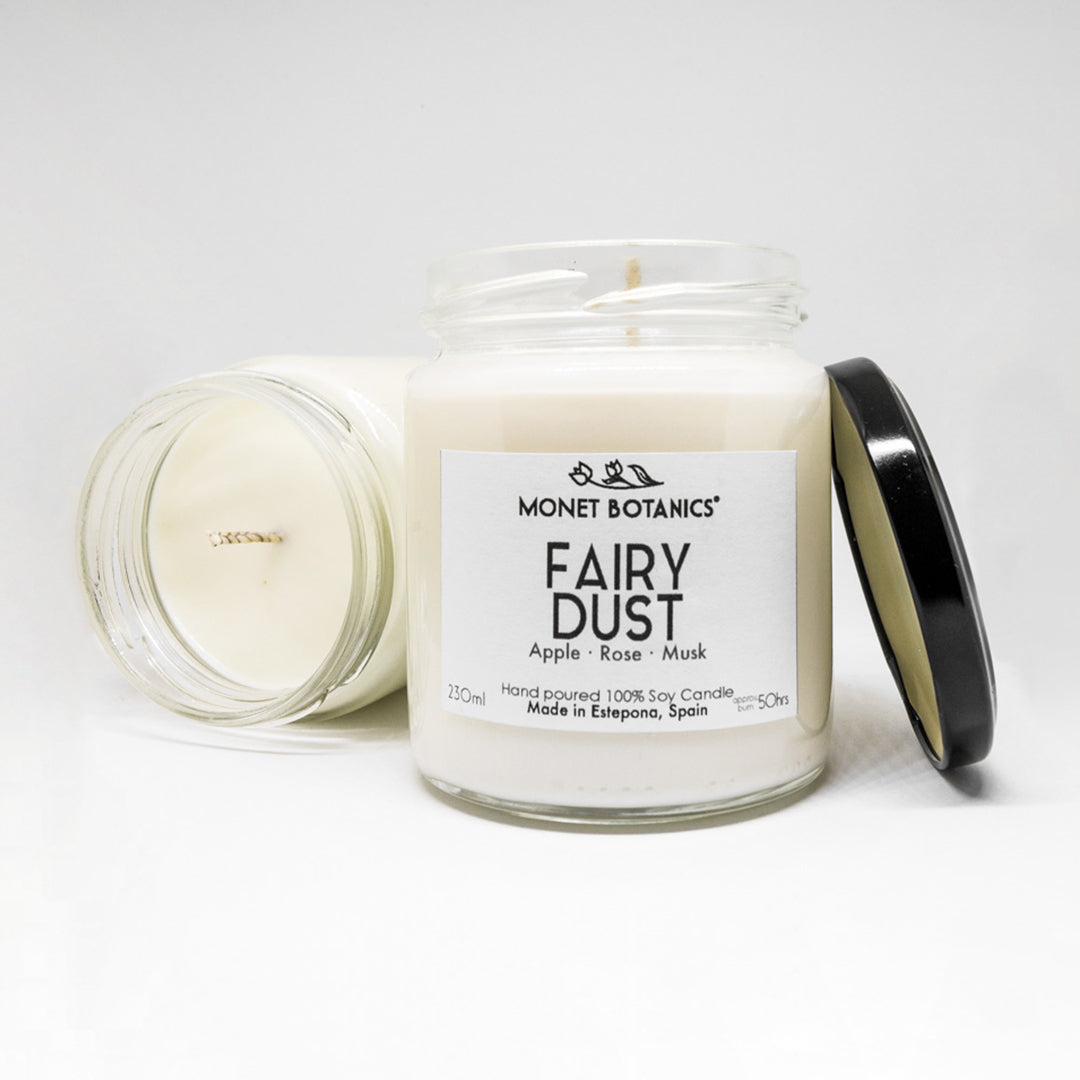 Fairy dust vela de soja