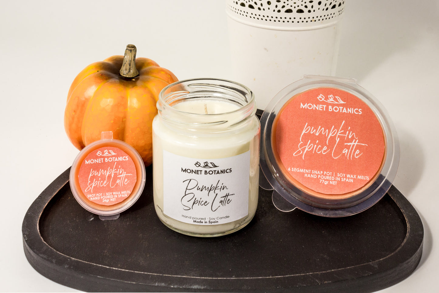Pumpkin Spice Latte Vela de Soja Hecho en España Málaga