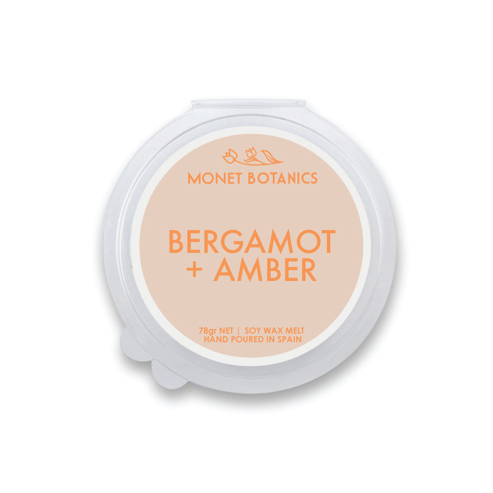 Bergamot + Amber 78gr Snap Pot Melt