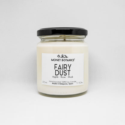 Fairy dust vela de soja