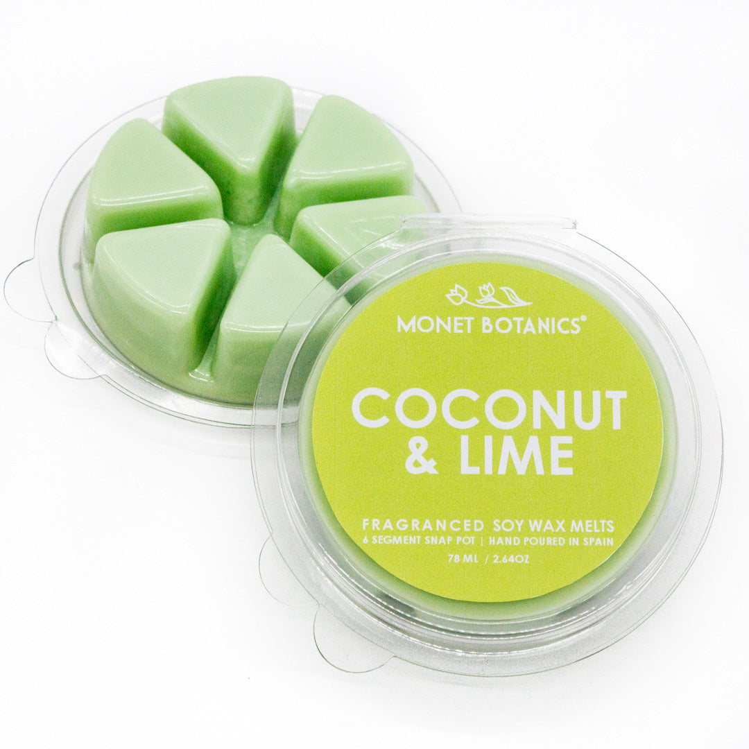Coconut + Lime 78gr Snap Pot Melt