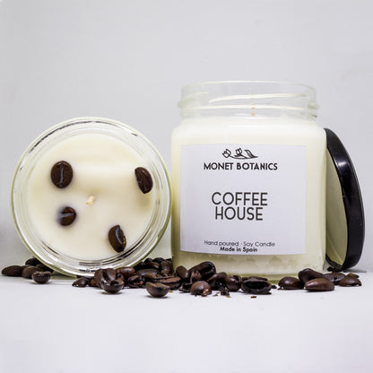 Coffee house Soy candle - Vela de soja de cafe
